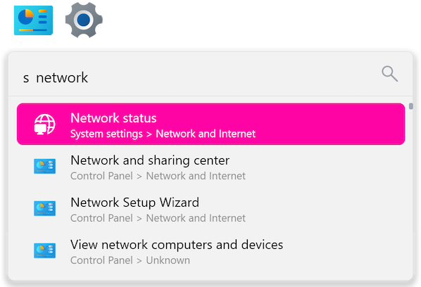 Flow Launcher interface detail